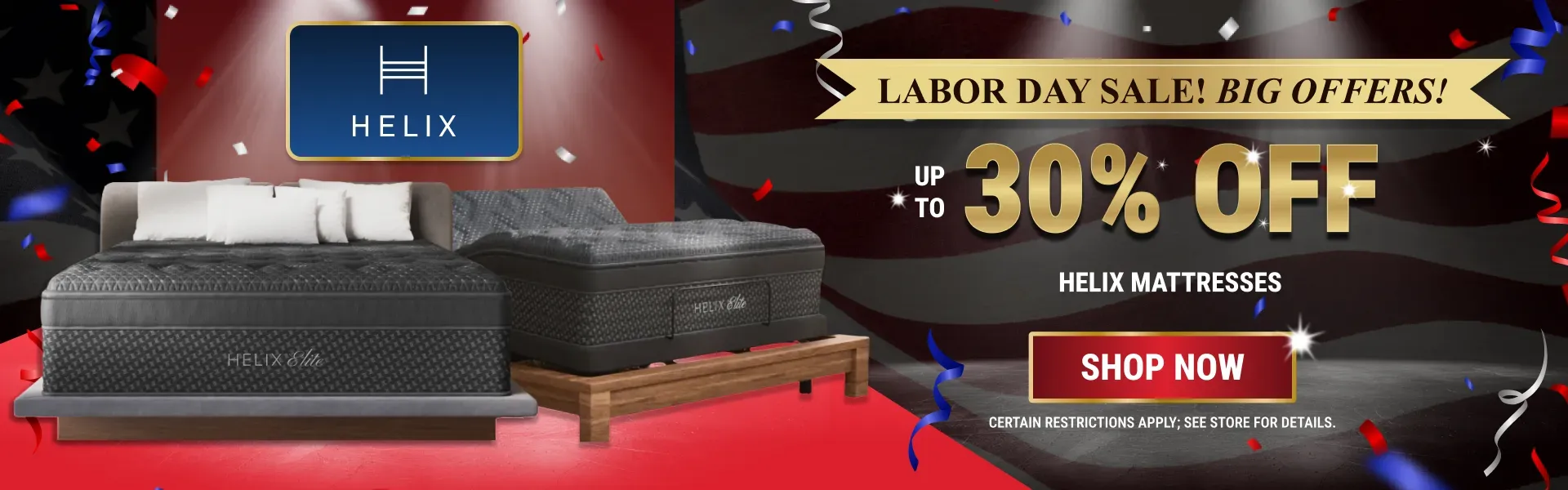 Helix Labor Day Sale